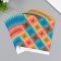 Scrapbooking "Rombs" density 180 grams set 10 pcs 15.5x17 cm
