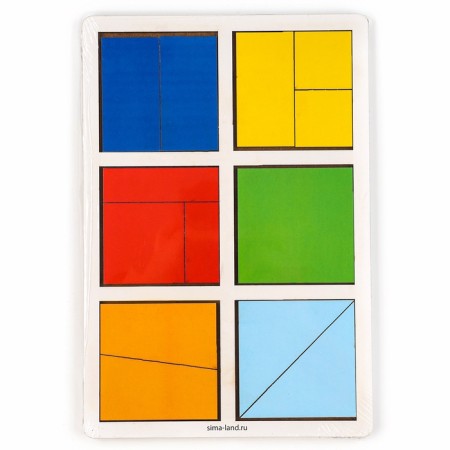 Squares Nikitin 1 Level, 6 squares-6