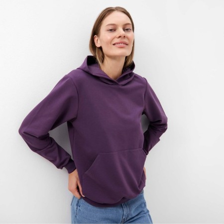 Feminine sweatshirt, purple color, size 48-4