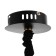 Chandelier 1700/6 LED 60W 3000-6000K Black 47x47x57 cm Bayerlux