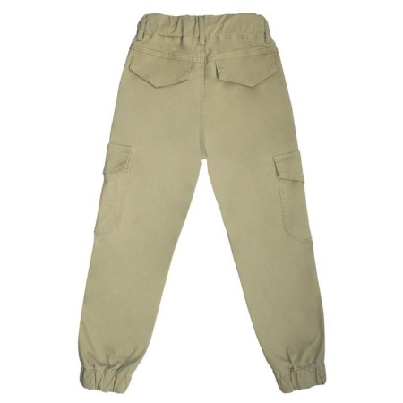 Pants for boys, height 140 cm, light-sand color-1