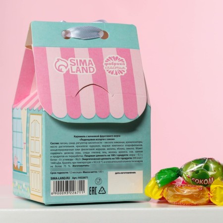 Lollows "You are light in my window" with juice, taste: Assorted, 100 g.-2