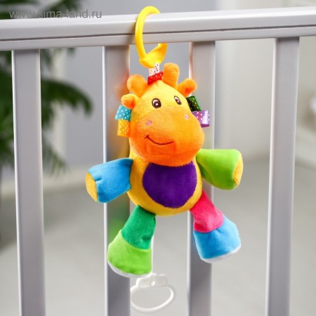 Musical Suspension "Hippo", clockwork, on a crib, stroller, crumb I-9