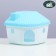 House for corner rodents, 11.4 x 10.7 x 10.7 cm, blue