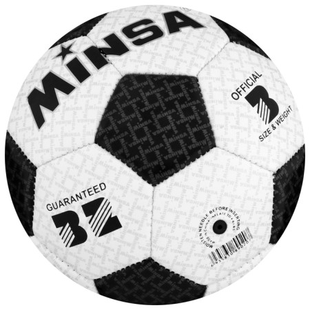 Ball football minsa, PU, ​​machine stitching, 32 panels, p. 3-5