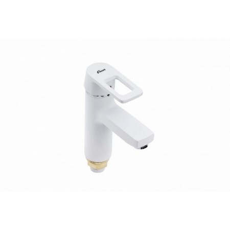 Fauzt FZS-W49 shell mixer, single-leaf, pour 105 mm, white-1