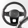 SkyWay Carbon-1 m, black and gray eco-leather braid