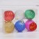Set of balls plastic D-6 cm, 6 pcs "Party" mix