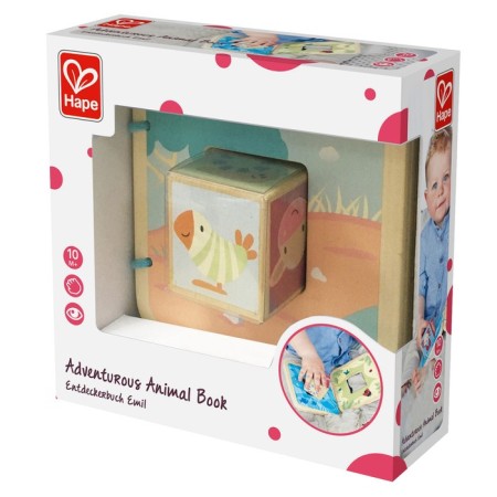 Hape-heading book "Pastel" for kids, 2B1-1
