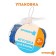 Rubber toy for the bath "Machine", 8 cm, with a squeak, color mix, crumb I