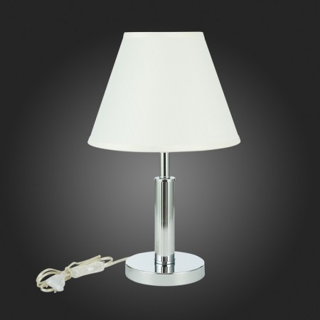 Evoluce bedside lamp. Sle111304-01. Monza. 1x40 W, E14, 28x28x45 cm, chromium color-3