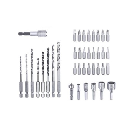 Set of bit/drill/head KWB, 39 items, case, 1/4 "(type E/s)-2