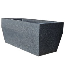 Flower pots 80x40x34 cm, 75 l, color black marble