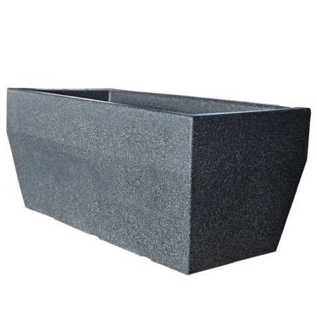 Flower pots 80x40x34 cm, 75 l, color black marble