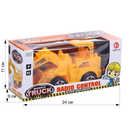 Radio -controlled "loader" tractor, works from batteries-7