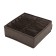 Organizer for linen, 12 cells, brown color