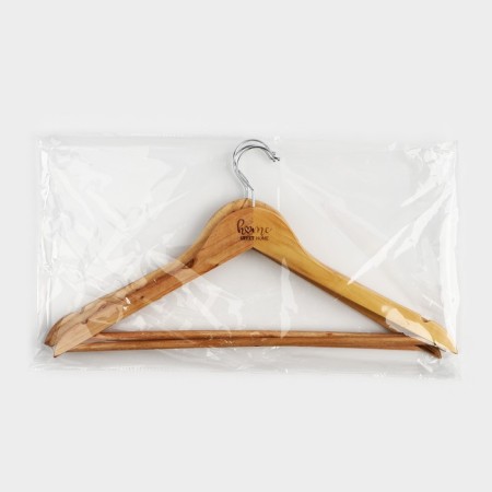 Shoulders - wooden hangers "Home", 44.5 x 23 cm-3