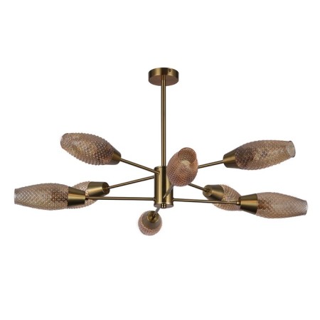 Lamp on the rod 8x60W E14, size 92.5x92.5x47 cm-1