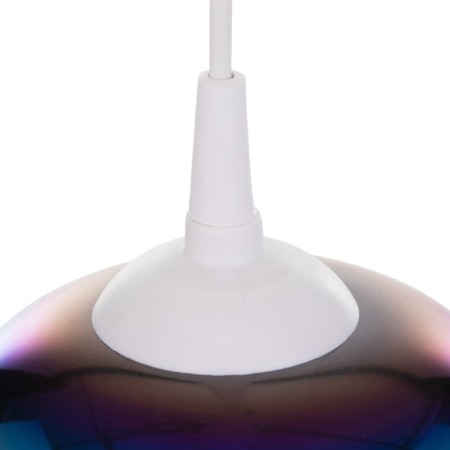 Lamp Bayerlux Elvira 1he27 White/Blue Rainbow 30x30x12cm-5