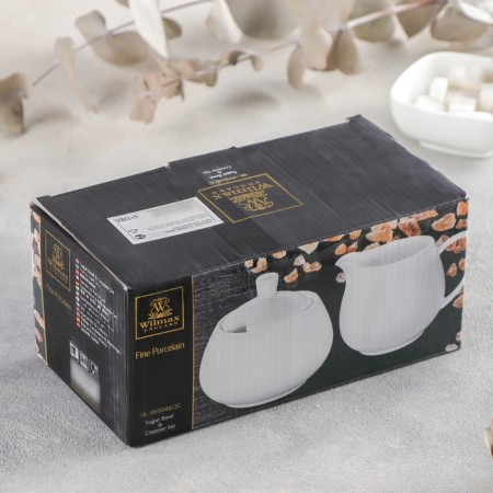 Serving set, 2 pcs: sugar -up 210 ml, milkman 210 ml-2