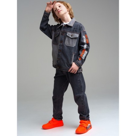 Denim jacket for a boy PlayTode, height 146 cm-4
