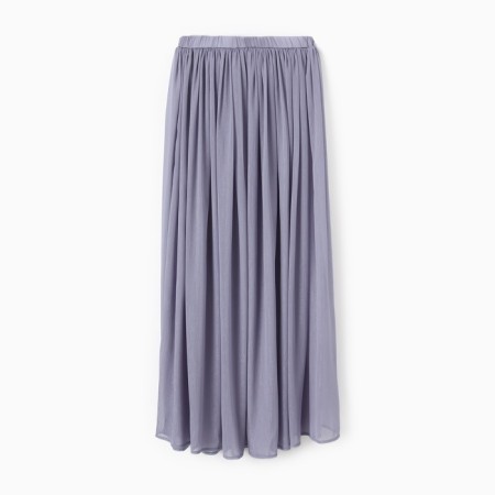 Women's skirt Minaku: Casual Collection Color Gray-Great, Rr. 42-9
