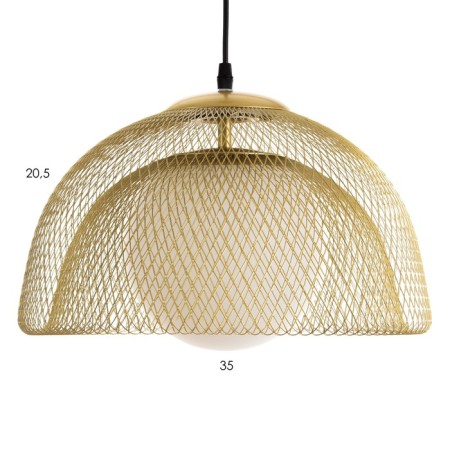 Bayerlux lamp "Brighton" E27 40W gold 35x35x30-130cm-5