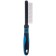 Delight comb, with rings, 56 teeth 20 mm, black and blue