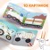 Reusable coloring "Transport", 12 pp., 16 × 16 cm, blue tractor