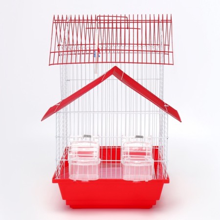 Poultry cell is equipped BD-2/5H, 34 x 27 x 47 cm, red-3