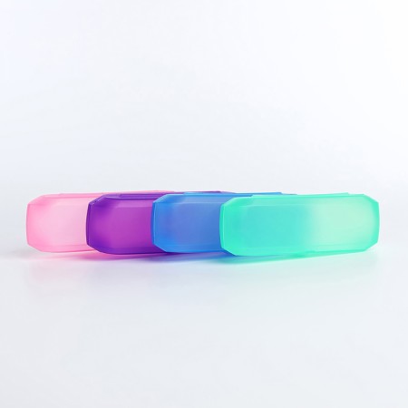 Case for glasses on fasteners, color mix