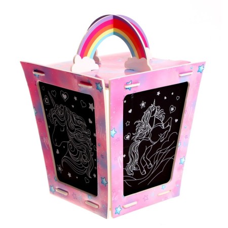 Set for creativity “Create a nightlight with engraving. Unicorn"-3