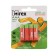 Battery Mirex, Ni-Mh, AAA, HR03-4BL, 1.2V, 600 mAh, blister, 4 pcs.
