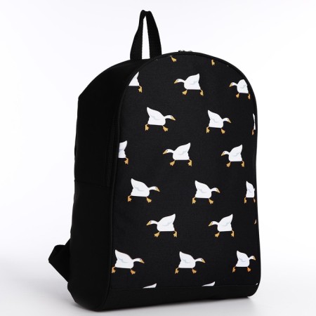 School textile “geese”, 38x14x27 cm, black color-1