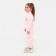 Children's costume (sweatshirt, trousers) minku pink color, height 110
