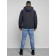 Sports male winter, size 62, dark blue color