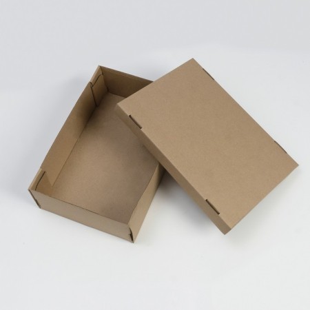 The box is folding, the lid is, brown, 30 x 20 x 9 cm-2