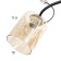 Artemis chandelier 3he27 40W black and gold 52x20x27 cm