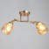 LUSTER "LOIS" 2x40W E27 gold 50x50x22cm