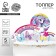 Decoration for the cake "Happy Birthday", unicorn