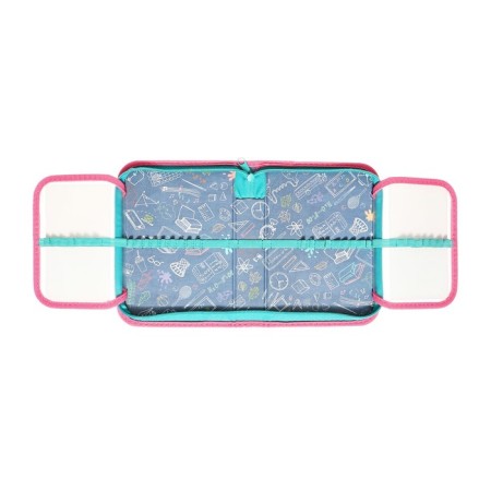 Penal 1 section, 140 x 200 x 40 mm, 2 folding strips, fabric, PCT 09-20-1 "Fluffy Friend"-4