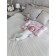 Pillow "Baby", size 40x60 cm, print print, artificial swan fluff