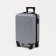 Small suitcase 20 ", code castle, silver color