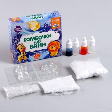 Set for creativity. DIY bombs with "Adventures in the jungle" with your own hands-1