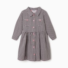 Dress for girls, pink color, height 122 cm