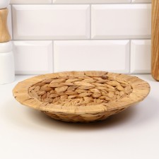 Wicker basket, 25 x 4 cm, banana sheet