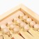 Wooden backgammon with checkers "Bogatyr", board game, 40 x 40 cm