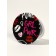 Mirror folding circle (2) C/took D7.3cm grl pwr black layer packet QF