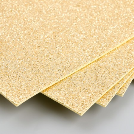 Foamiran glitter 4 Hobby 2 mm, centralizer, 20x30 cm-2