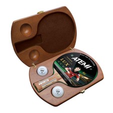 A set for table tennis ATEMI Lux: 1 racket, case, 2 goals